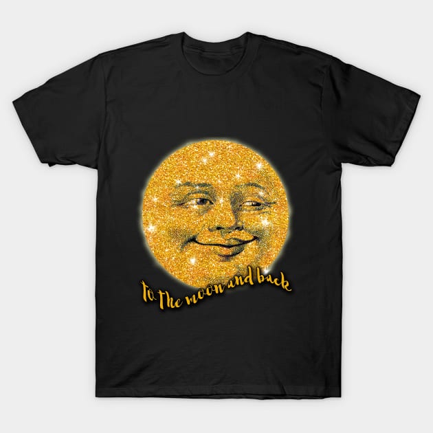 To the Moon and Back T-Shirt by Scarebaby